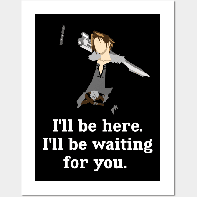 Sweet Squall Leonhart Quote Wall Art by Kidrock96